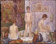 Les Poseuses, Georges Seurat